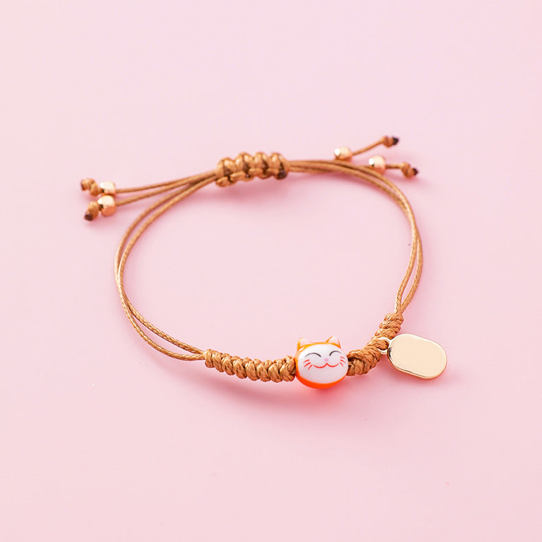 Linda Pulsera De Cerámica De Aleación De Gatito al por mayor